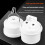 White E27 Pendant Lamp Holder 2Pcs/set With Hook For Ceiling 6