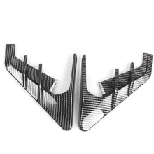 Blindage de caméra ABS ajusté avec- Aspect carbone brillant