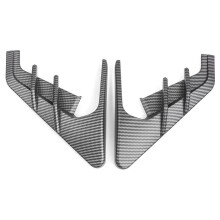 Couvercle de boîtier de caméra ABS solide, 2-Aspect carbone mat