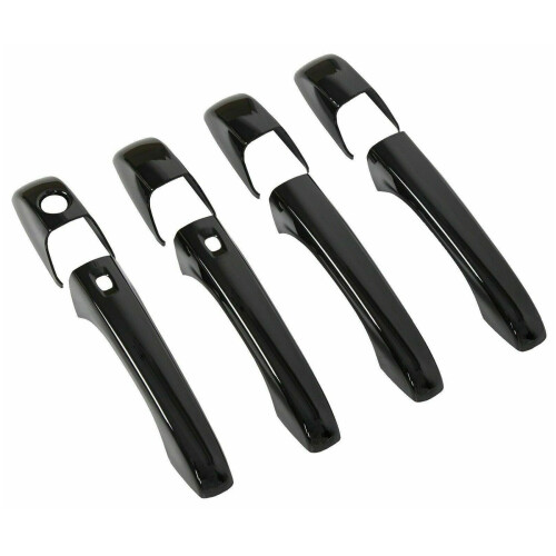 Couvercles de poignée de porte de rechange en ABS, 4 pièces,