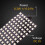 LED Matrix Panel, WS2812B RGB 832 Pixels Digital Flexible Dot Matrix Individually Addressable LED Display Screen 4