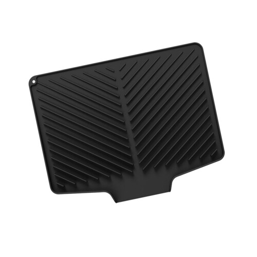 Large Flexible Drying Layer For Plates Bowls And Cutlery-Black