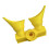 Portable Double Head Eye Washer Emergency Eye-dark yellow 1