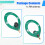 Antena FM Donut 75M-135MHz Antena FM SMA Interface Macho  Antena Loop 1