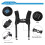 PULUZ DSLR Camera Dual Shoulder Strap Harness with Quick Release, Soft Padded Decompression Foam Adjustable Belt 7