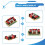 200W 4 Way Crossover Audio Speaker Crossover Dual Bass + Midrange + Treble Frequency Divider KTV Professional Crossover 7