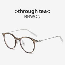 (Style C)Cadre optique transparent classique bloqueur de lumière bleue utilisation à la mode intérieur extérieur
