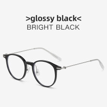 (Style A)Cadre optique transparent classique bloqueur de lumière bleue utilisation à la mode intérieur extérieur