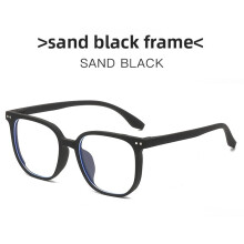 (Style B)Monture de lunettes carrée avec matière résine pour correction de la vision utilisation quotidienne