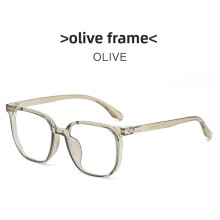 (Style G)Monture de lunettes carrée avec matière résine pour correction de la vision utilisation quotidienne