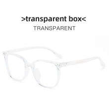 (Style C)Monture de lunettes carrée avec matière résine pour correction de la vision utilisation quotidienne