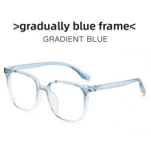 (Style E)Monture de lunettes carrée avec matière résine pour correction de la vision utilisation quotidienne