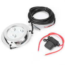 Luz LED roja subacuática para embarcaciones, acero inoxidable 316 de alta conductividad térmica que garantiza una larga vida útil, resistente al