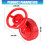 Professional Steering Wheel Pattern Button Cover Scratch-Blue 4