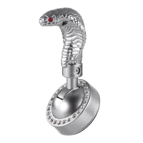 Couvercle de protection du bouton d'arrêt et de démarrage-Argent
