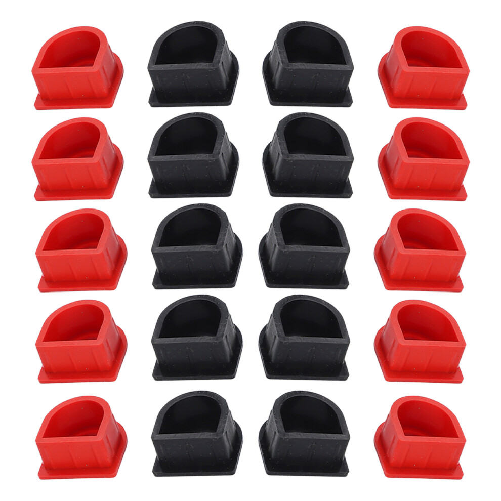 20Pcs Silicone Protective Caps Cable Lug Protector For-350A 7751001344015