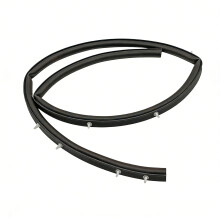 Weatherstrip for L200 Pickup Replacement Rubber Seal-Black