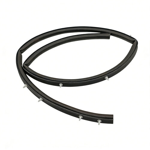 Weatherstrip for L200 Pickup Replacement Rubber Seal-Black