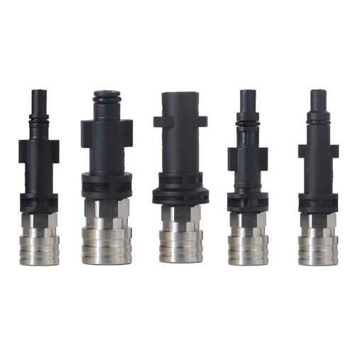 Adaptateur antirouille de canons à mousse d'acier inoxydable-2 1