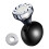 High Quality Metal Car Key Button-Silver Osmanthus Fragrans 1