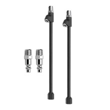 Pack Of 2 Heavy Duty Truck Tires Inflation Rods Quick Connect