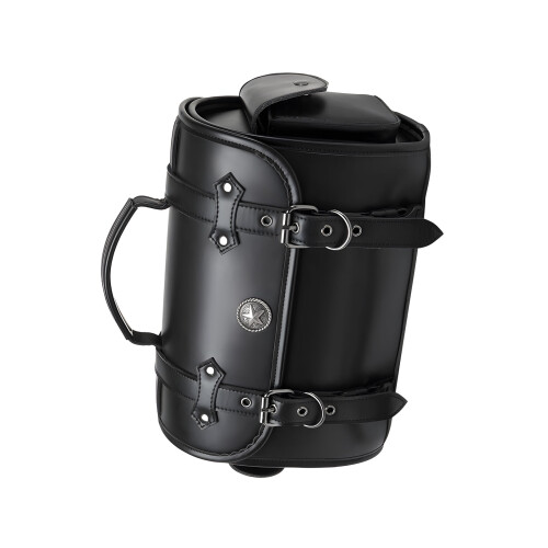 Retro Inspired Motorcycle Saddlebag Waterproof PU Leather For