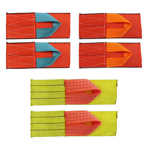 Car Dents Repair Large Pull Row Sheet Nylon Belt 10''-Oranges 1