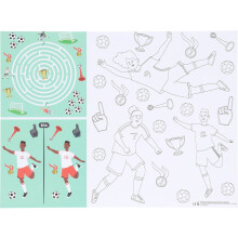 Fantastic Football - Colouring In Placemat (6 pieces)
