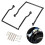 Universal Motorcycle Saddlebag Holder Support Bracket-Black 5