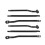 Universal Motorcycle Saddlebag Holder Support Bracket-Black 7