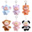Porte-clés pendentif de poupée en vinyle, joli accessoire de-C 3