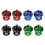 2pcs Machined Motorcycle Jacking Bolts Lightweight &-Black 2