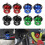 2pcs Machined Motorcycle Jacking Bolts Lightweight &-Black 3
