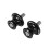 2pcs Machined Motorcycle Jacking Bolts Lightweight &-Black 5