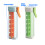 User Friendly 6 Unit Push Button Ice Molds-Tangerine and green 4