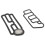 Complete Engine Valves Cover Gasket Set with High Temperature 7