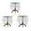 Sturdy Polyester Lace Tablecloth For Coffee Shop And-90*140cm 2