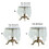 Sturdy Polyester Lace Tablecloth For Coffee Shop And-90*140cm 4