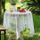 Sturdy Polyester Lace Tablecloth For Coffee Shop And-90*140cm 7