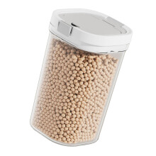 Ruimtebesparende keukenorganizers met aangehechte lepel-L Helder