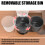 Double Function Car Interior Cup Holder And Small Item-Gray 5