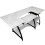 Sewing Online Large Sewing Table, with Gridded White Top and Black Legs 1