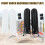Dirt Bike Shock Protectors Front Fork Suspension-White 24cm 3