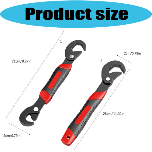 Multifunctional Heavy Duty Adjustable Pipe Wrench-32mm 2
