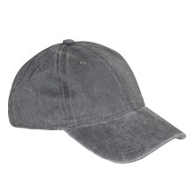 (One Size, Vintage Black) Result Headwear Core Cotton Baseball Cap