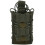 Tactical Molle, Χακί θήκη από νάιλον για τουφέκια και πιστόλια, Ελαστική ταινία για 1