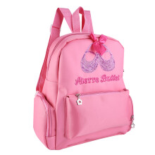 Sac de danse personnalisé pour filles, sac brodé sur mesure avec bandoulière réglable, matériau imperméable et durable, adapté à la danse