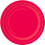 Ruby Red Paper Plates - 21.9cm ( Pack of 16) 2