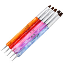 15Stk Nail Art Pen Mit Nylon Spitze Maniküre Stifte