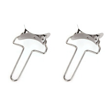 2 Pcs Hole Rocker Dumpling Wrapper Cutter Ravioli Cooking Tool